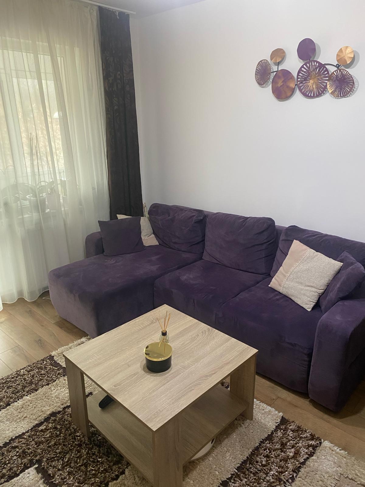 Living room — Modern 2-Bedroom Apartment