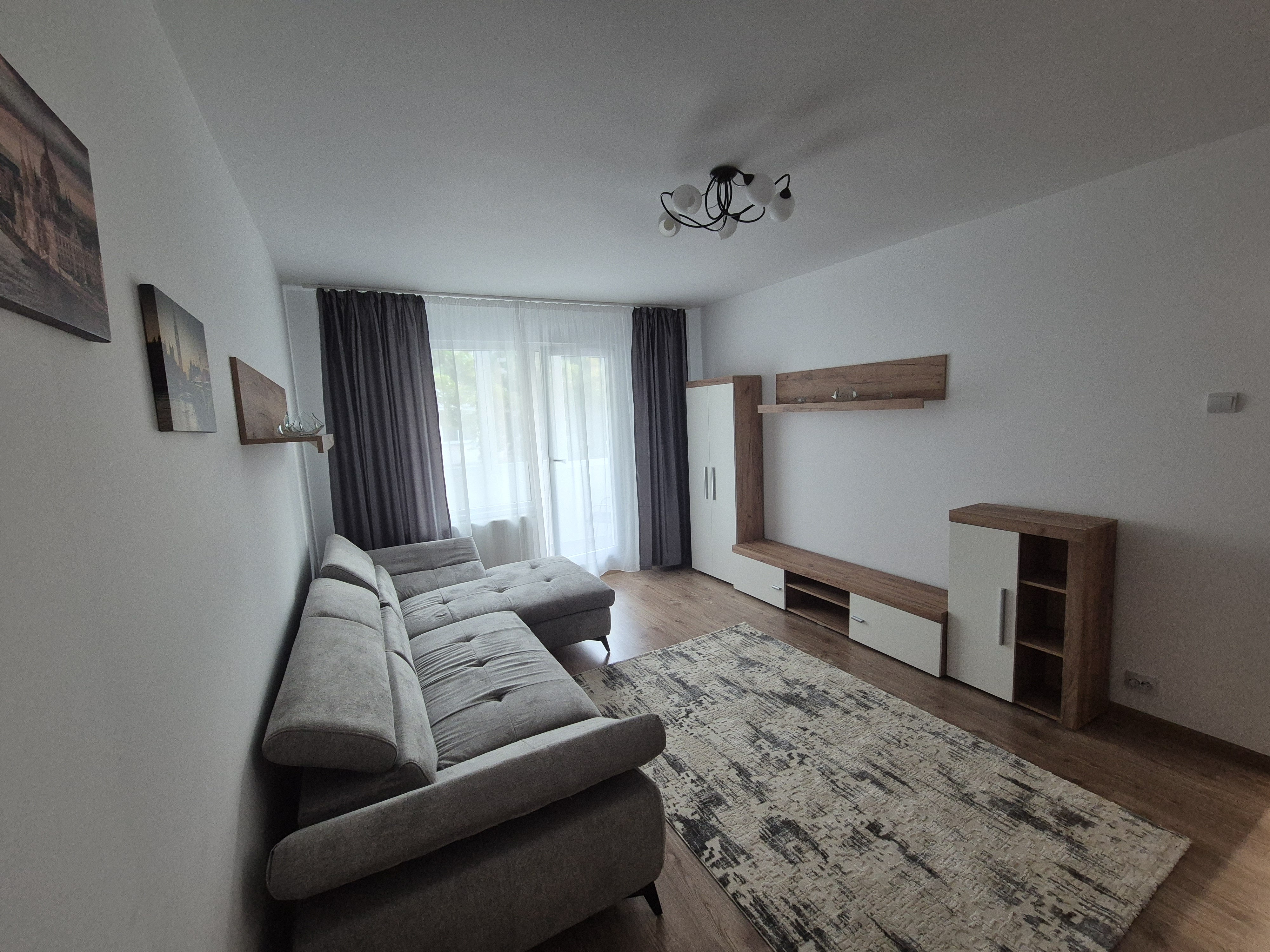 Living room — Modern 2-Bedroom Apartment