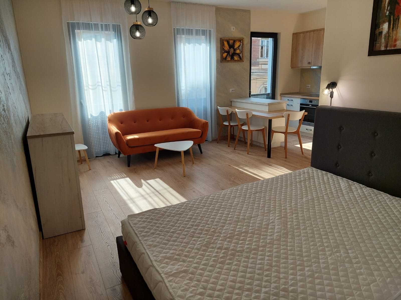 Living room — Modern Studio Apartment in the City Center